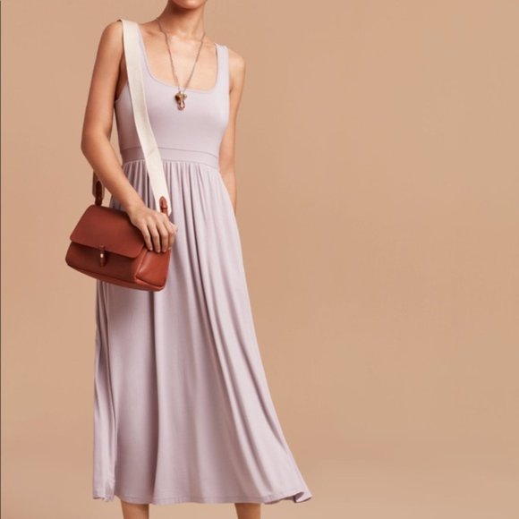 Aritzia Dresses & Skirts - Aritzia Wilfred Free Assonance tank midi dress